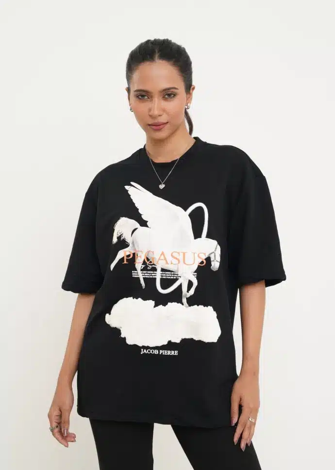 Slim Fit Black Elegance Tee - Image 3